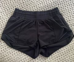 Black High Rise Hotty Hot 2.5” Shorts