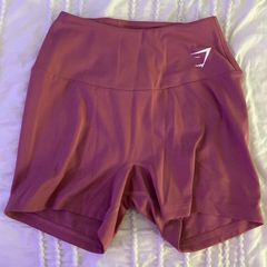 pink biker shorts size small