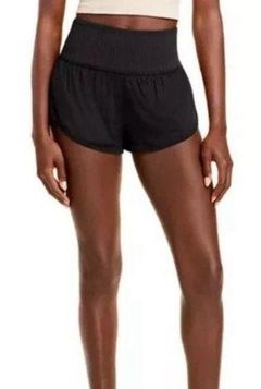 Free People Movement Game Time Shorts Black size M