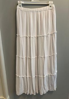 White Maxi Skirt