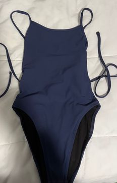 TieBack One Piece Swim Suit