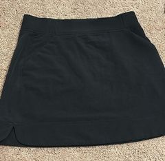 Black tennis skirt