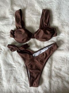 Brown bikini