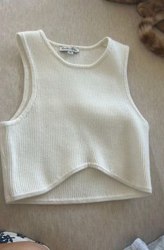 small business white crop top 
