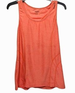 REEBOK RACERBACK DYNAMIC TRAINING TANK TOP ORANGE ATHLETIC WOMENS SIZE LARGE