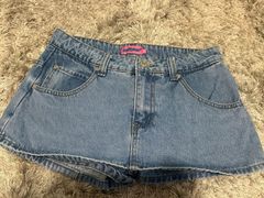 Mini Denim Jean Skirt 