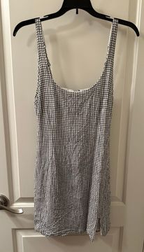 Patterned Linen Dress