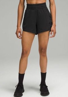 Lululemon Track That Short 5” High Rise Shorts *Liner Removed* Black