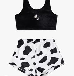 cow pj set