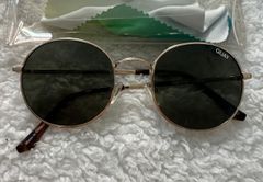 Round Gold Sunglasses