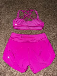 Speed Up 4” Shorts In Sonic Pink