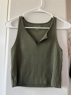olive Green  Tank Top