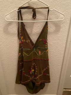 NWT Rising International Boho Detailed Tank Top