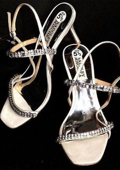 New. Badgley Mischka jeweled shoes. Size 5 1/2. Retails $240