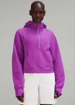 Scuba Oversized Half-Zip Hoodie XS S