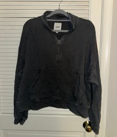 Gray Quarter-Zip Pullover