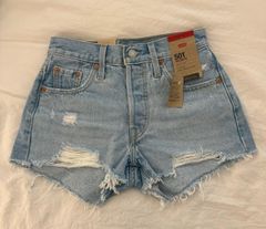 501 High-Rise Denim Shorts