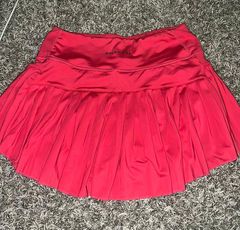 Pink gold  tennis skirt