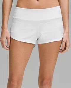 White Speed Up Shorts 2.5