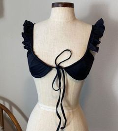 Frankie’s ruffle trim bikini top