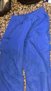 Blue Parachute Pants