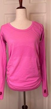 Lululemon Swiftly Tech Long Sleeve Pink Size 10