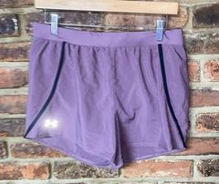 Under Armour Purple Athletic Mini Shorts Women's Size Medium