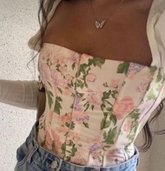 Floral Corset Top