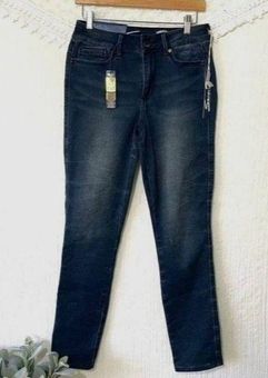 Seven7 Women's High Rise Slim Straight W/ High Cuff