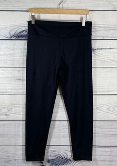 Zyia Active Scrunchy Ruched Black Leggings Size 14/16 - $25 - From Threads  In The