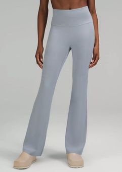 Shop Lululemon Groove Pant Flare Super High-rise *nulu In Grey