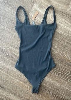 SKIMS NWT Cotton Rib Bodysuit- Deep Sea Size 3X - $36 - From Cutie