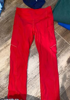  Lululemon Leggings Red