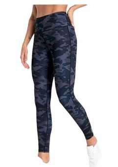 Danskin Size Small Blue Camouflage High-Waisted Leggings - $19