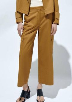 Zara THE CARGO STRAIGHT PANTS