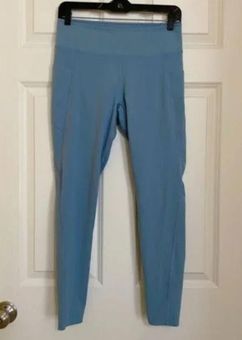 Uniqlo AIRism UV Protection Active Soft Pocket Leggings Blue Size M - $20 -  From Helen