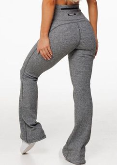 ECHT Grey Marble Flare Leggings Gray - $23 (63% Off Retail) - From Nikki