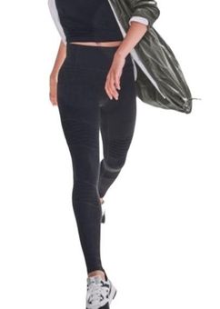 Athleta NEW Inclination Black Moto Tights Leggings XXS - $66 New With Tags  - From Rebecca