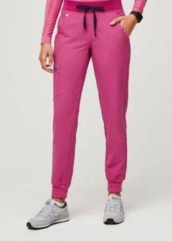 Figs Limited Edition Shocking Pink Zamora Jogger Scrub Pants