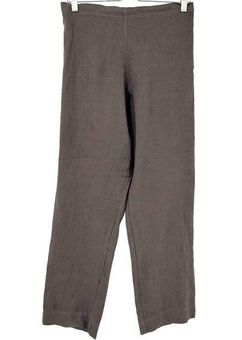 Bryn Walker Womens 100% Linen Lightweight Pull On High Waist Pants Size M  Brown Size M - $44 - From Danielle