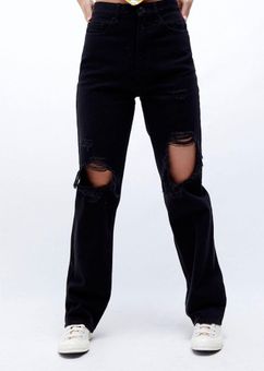 PacSun Black Ripped '90s Boyfriend Jeans