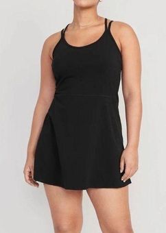 Old Navy PowerChill Sleeveless Strappy Shelf-Bra Dress