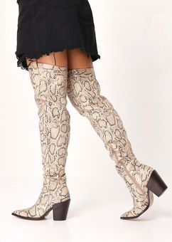 I saw it store first knee high boots
