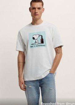 ZARA Snoopy T shirt White Size M 18 62 Off Retail From Lea