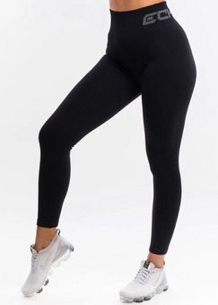 ECHT Arise Comfort Ribbed High Rise Leggings Black Size XS - $32