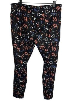 Avia Leggings w Pocket XXL Black Printed High Waist Ankle Athletic