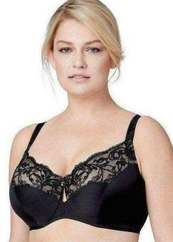 Bramour by Glamorise Tribeca Back Close Underwire Bra Style 7006 size 46D  Blue - $20 - From Stephanie