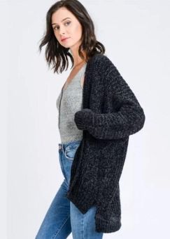 Chenille on sale duster sweater