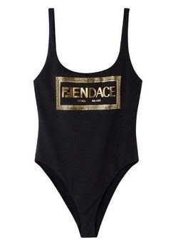 Fendi x Versace Fendace One Piece Bathing Suit - $390 New With