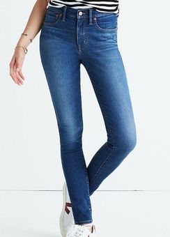 Madewell 9 Mid-Rise Skinny Jeans in Patty Wash Blue Size 27 - $30 - From  Ashley